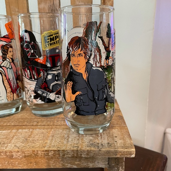 4 Star Wars Empire Strikes Back 1980 Burger King - Picture 5 of 9